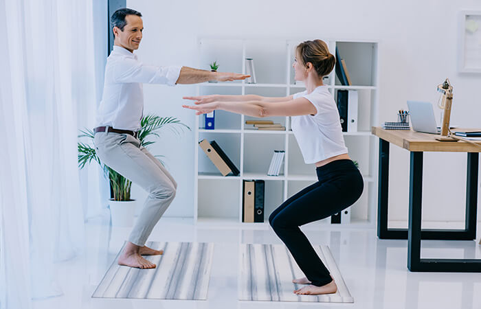 18 Exercises for People Who Work on Their Feet All Day