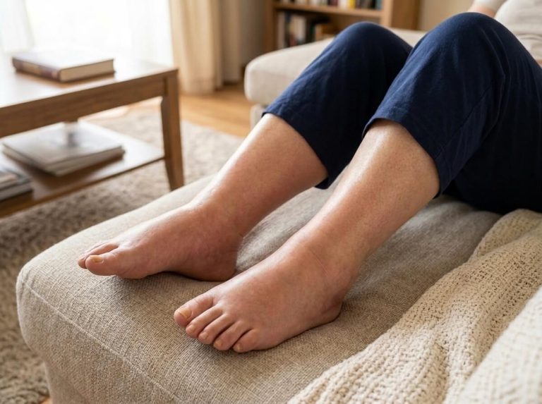 Essential Oils for Swollen Feet & Ankles