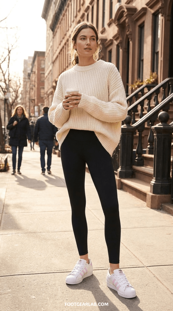 White Low-Top Sneakers